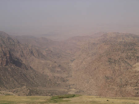 Vue du Château de Montréal Shobak